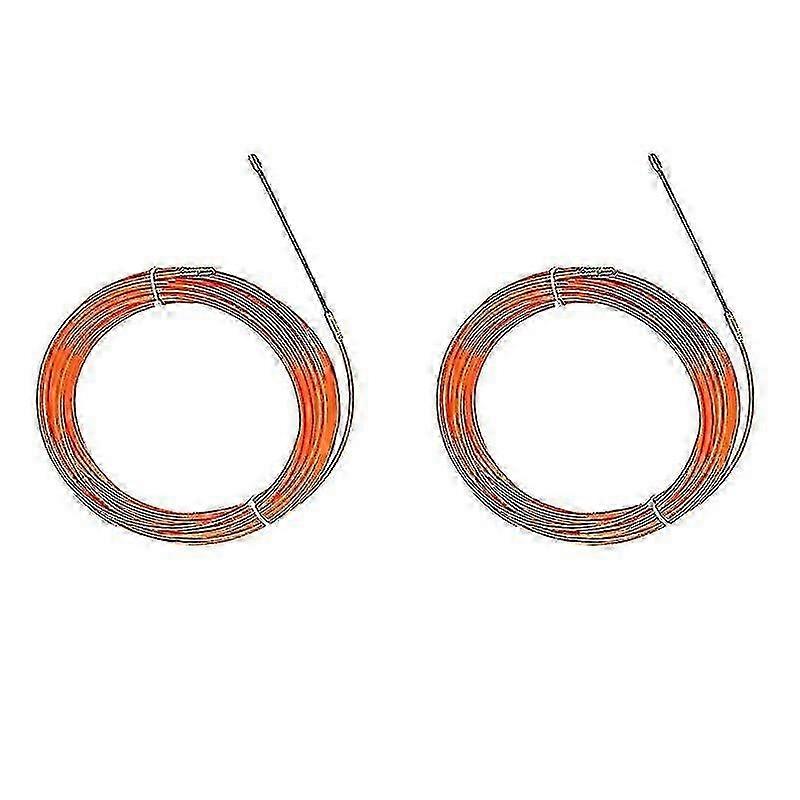 4mm 5 Meter Orange Guide Device Nylon Electric Cable Push