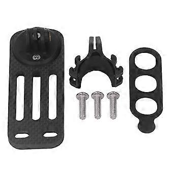 Bike Computer Mount 3K Carbon Fiber Extension Bicycle Bike Out Front Computer Mount for Bicycle Accessories