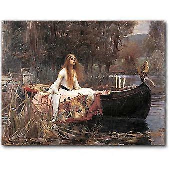 Jigsaw Puzzles The Lady Of Shalott John Waterhouse Boat Picture Jigsaw Puzzle VV831