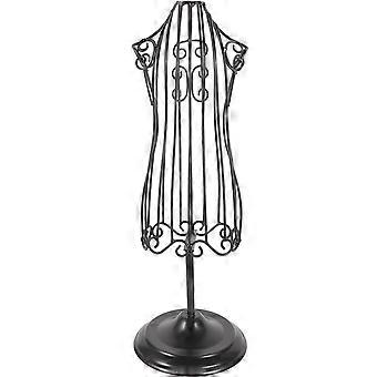 Black Iron Pet Clothes Mannequin for Coat Display Rack