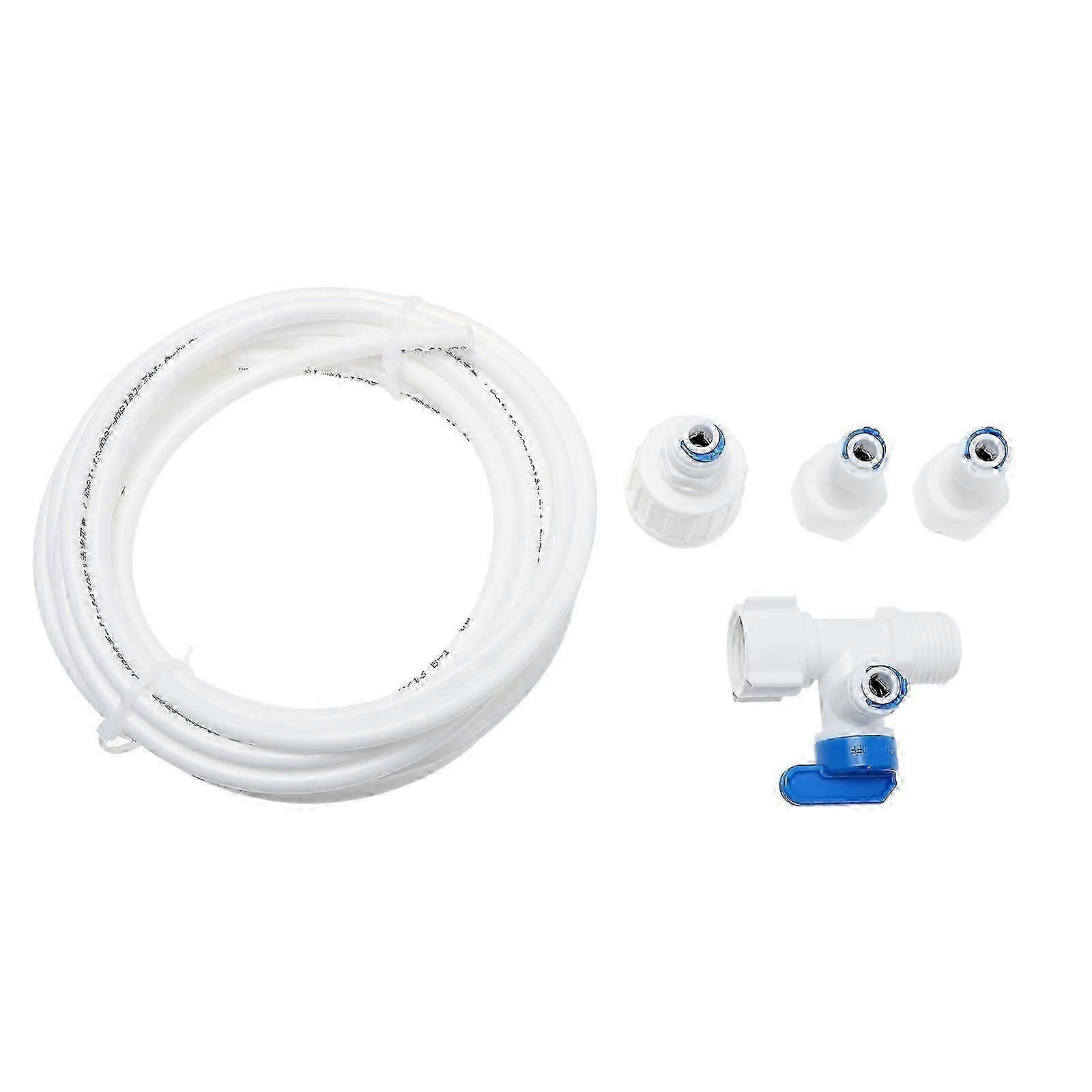 Ice Maker Water Pipe Kit for Ice Maker Connection 1Set White