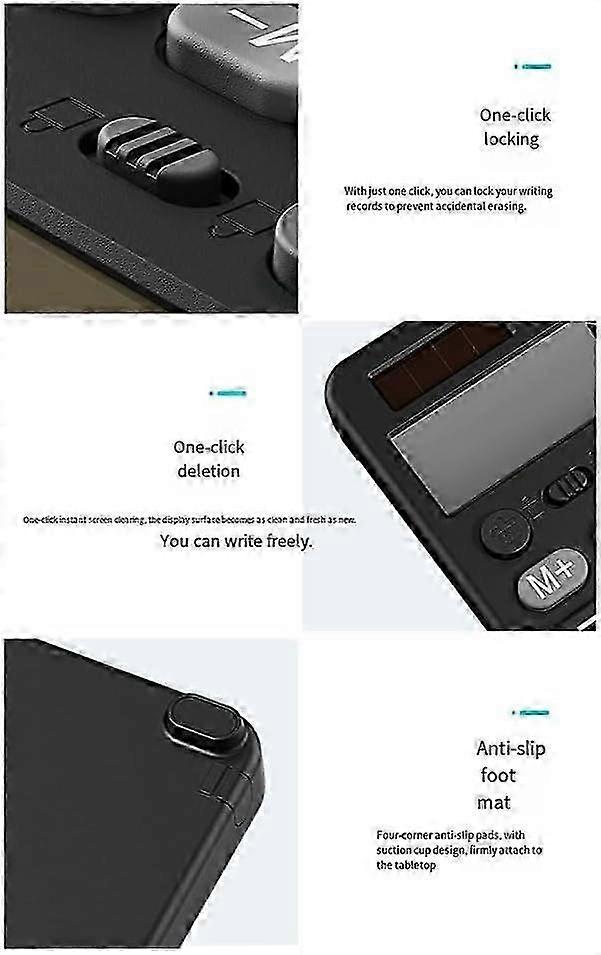Ergonomic LCD Handwriting Tablet