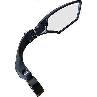 New Handlebar Bike Mirror, Safe Crystal Clear Glass Mirror, Rearview Mirror1 x Plastic Bike Mirror (Right Square)