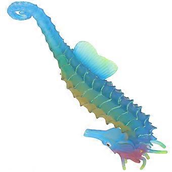 Cavalluccio marino decorativo per acquario, giocattolo in plastica resistente