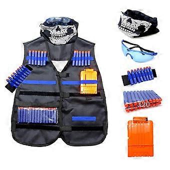 Soft Dart Tactical Vest Set Adjustable