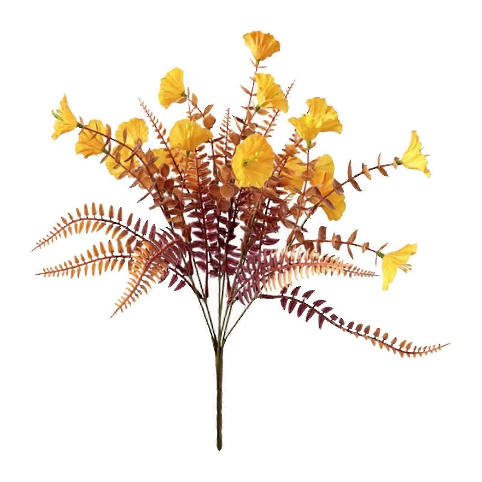 Realistic Eucalyptus Morning Glory Silk Stems