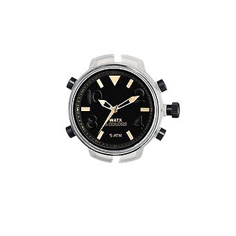 Watx&colors xxl analogic Quartz Analog Man Watch with RWA3783 Rubber Bracelet