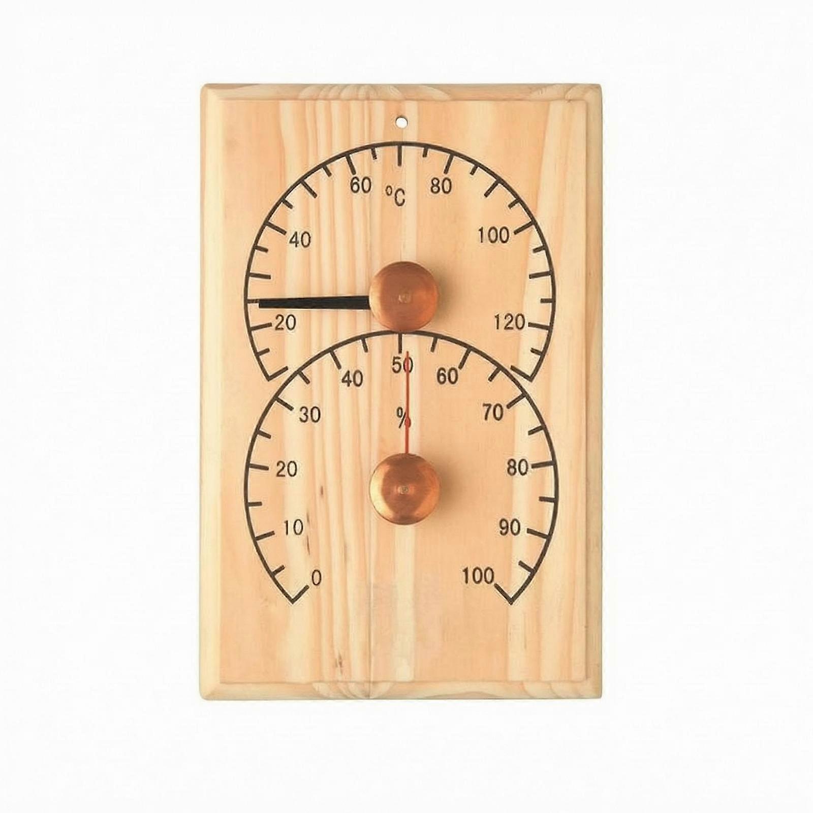 Sauna Thermometer Hygrometer Degrees Temperature and Humidity Meter