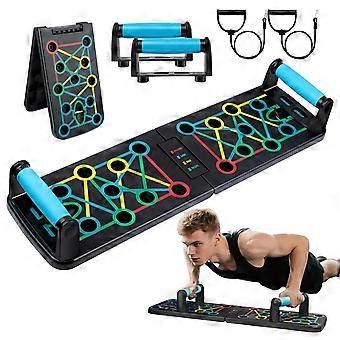 Inklapbaar Push-up Board met 41 Posities en 2 Trekkoorden voor Thuis