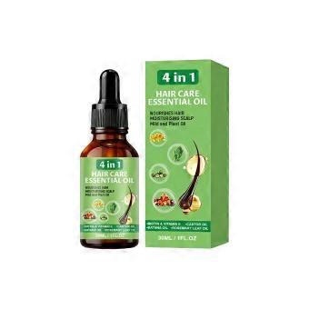 2pcs Hair Oil, Moisturizes and Smoothes Hair, Reduces Static, with Light Scent