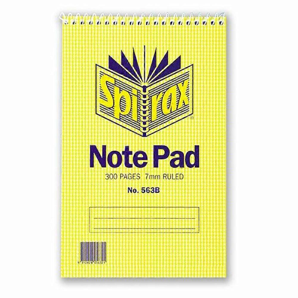 Spirax Short Hand Top Opening Notebook 10pk - 300pg