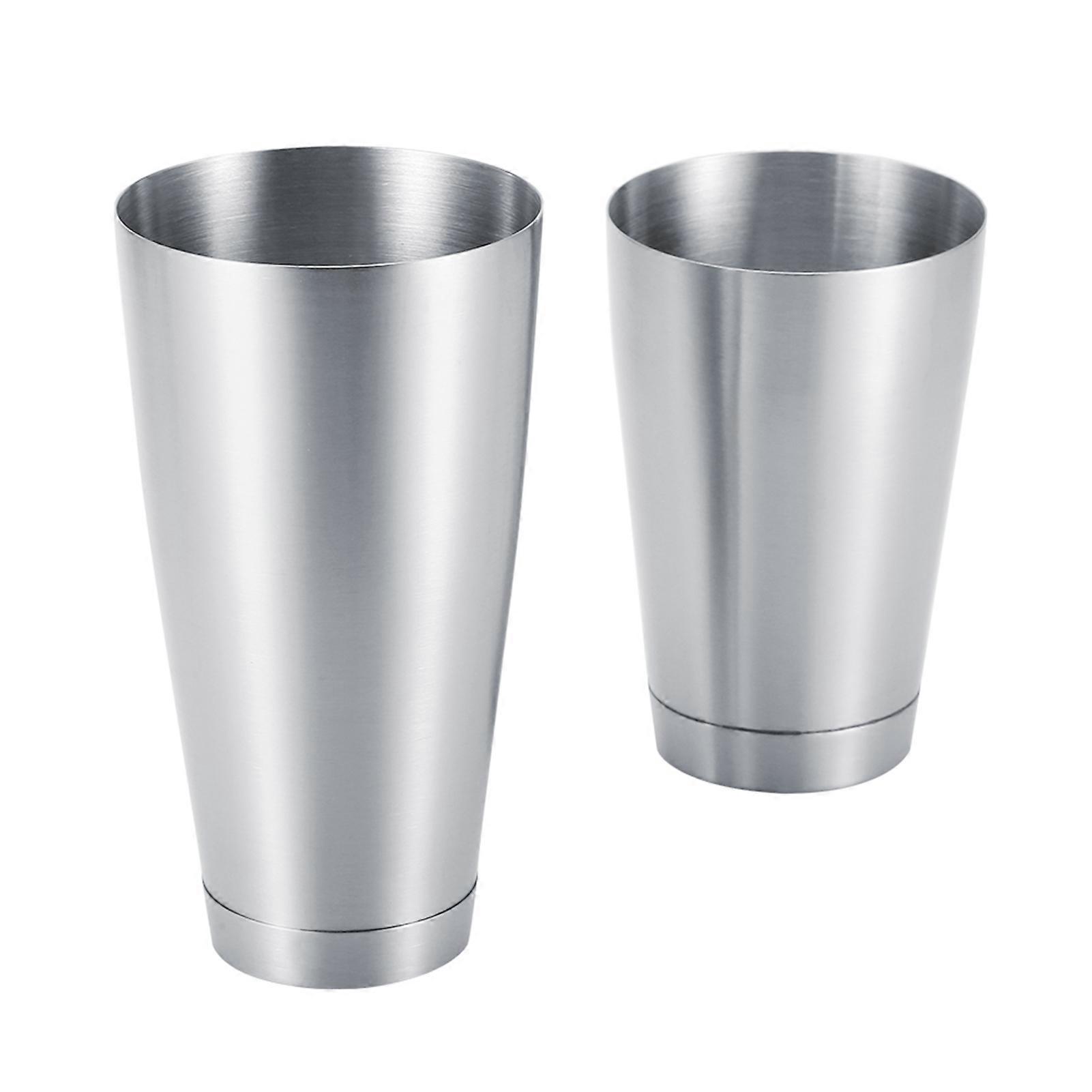 Robust Dual-Cup Stainless Shaker