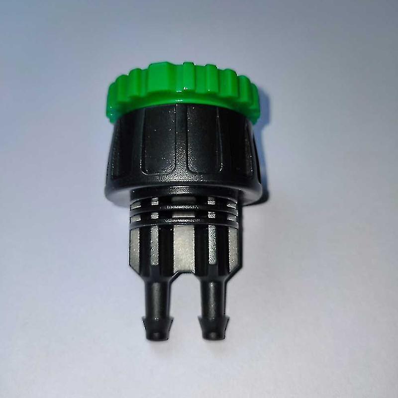 10pcs Irrigation Tap Connectors Water Pipe Joints Faucet Connector Watering Double Quick Connectors For Garden