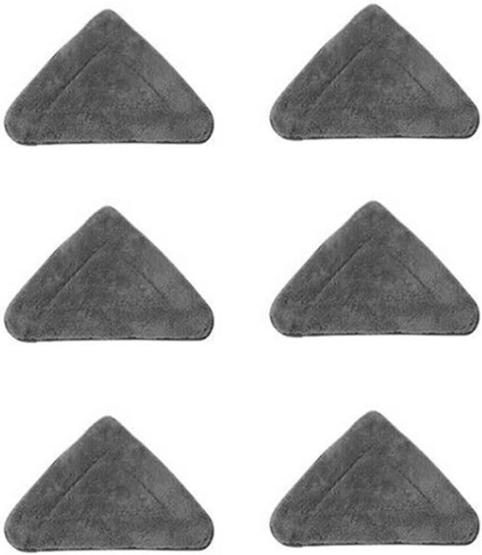 6 PCS 360° Rotation Adjustable Cleaning Mop Replacement Heads, Triangular Heads Mops Mops CONSTRATION