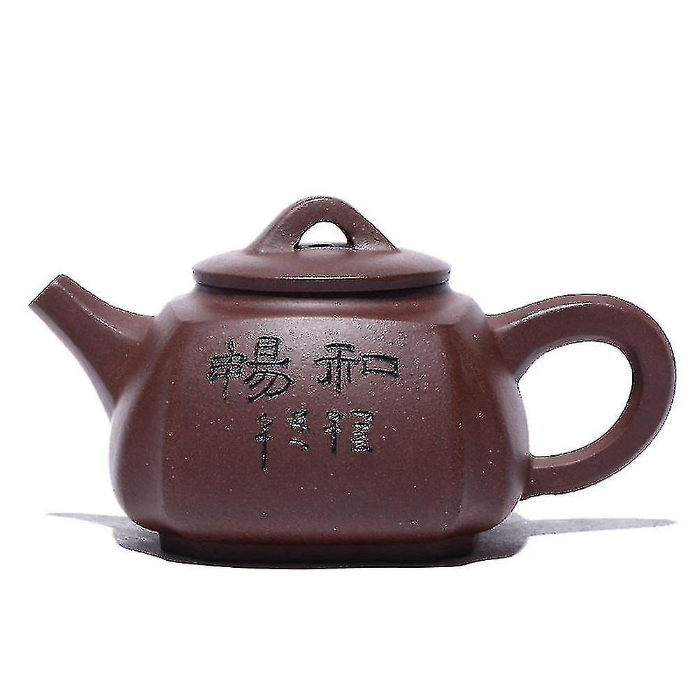 Teapot Ore Purple Clay Teapot Tea Cheong Pumping Corner Quartet