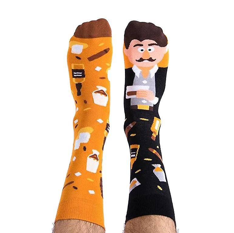 6 Pares De Calcetines Divertidos Y Originales Para Hombre Y Mujer – Multicolor, Locos Y Graciosos (Talla 37-44)