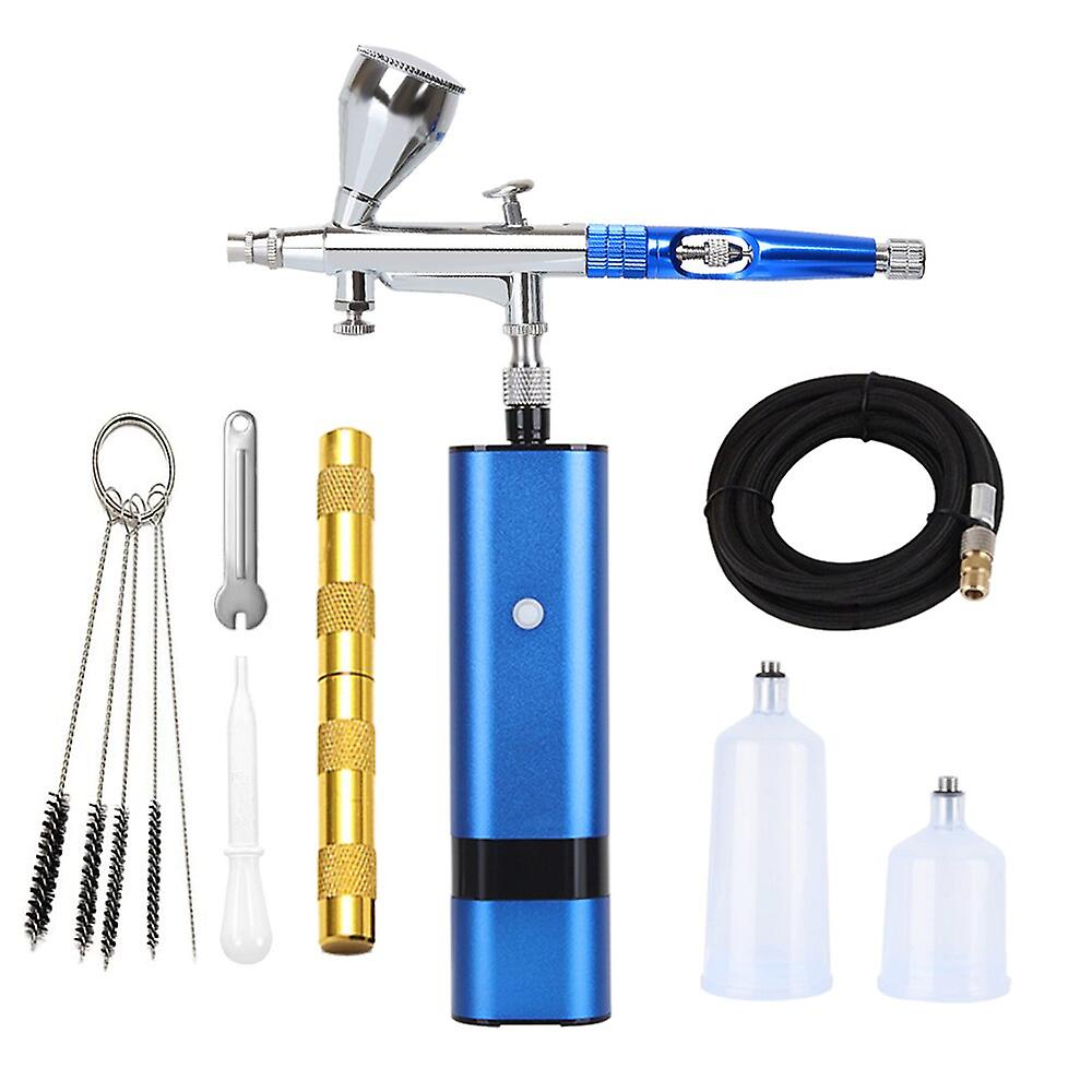 حار بيع مريحة للغاية اللاسلكية مؤسسة ماكياج مسمار المعدنية الجمال كعكة مقياس نماذج البخاخة ضاغط كيت