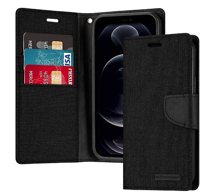 For Iphone 11 Wallet Flip Denim Case Cover