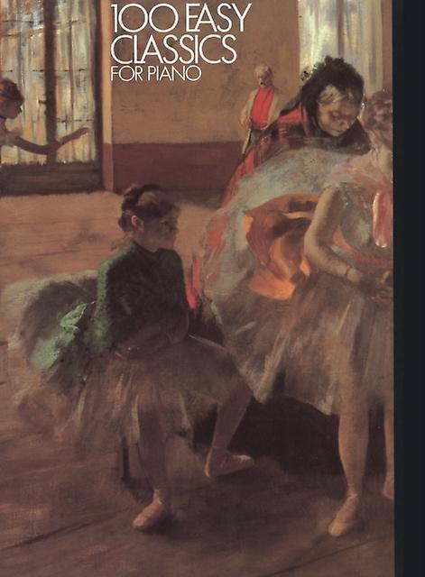 100 Easy Classics For Piano Paperback Book