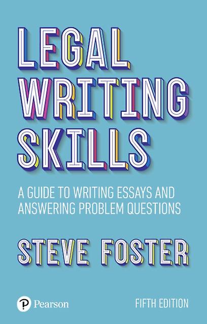 Legal Writing Skills by Steve Foster Paperback