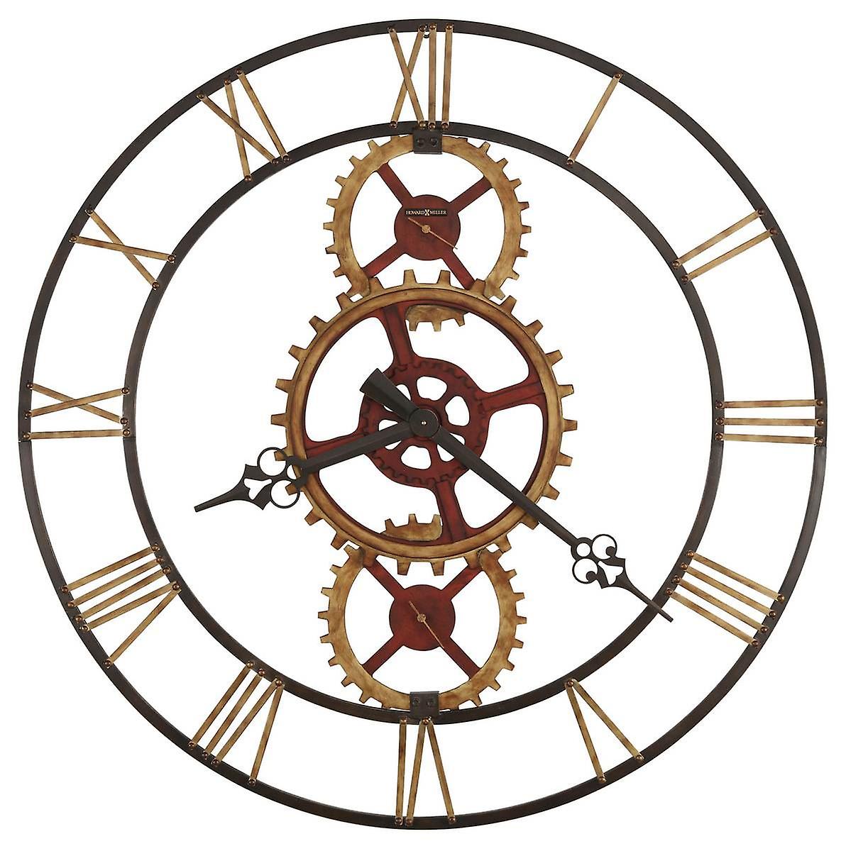 Howard Miller Hannes Wall Clock - Brass