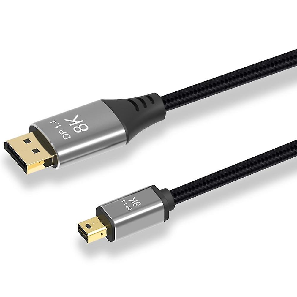 Mini Dp To Dp Cable Dp 1.4 Bidirectional Conversion Cable 8k@60hz Hd Cable Displayport Cable Adapter