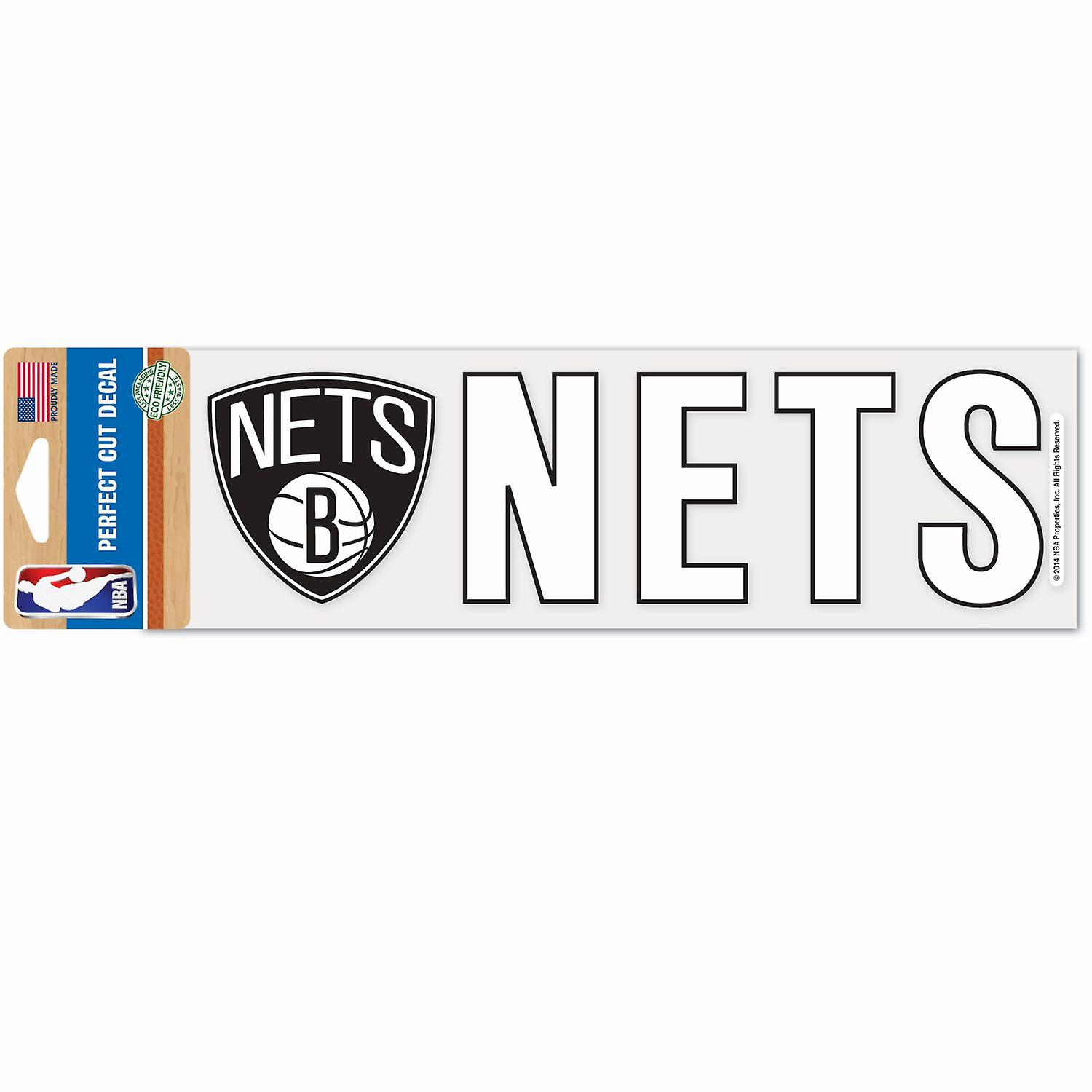 NBA Perfect Cut Sticker 8x25cm Brooklyn Nets