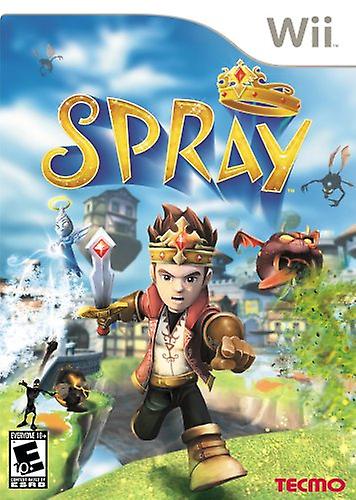 Spray Game - Nintendo Wii - PAL - New & Sealed
