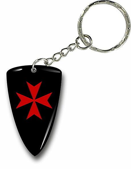 Keychain Key Key Door Car Motorcycle Flag Templar Knights Templar Shield