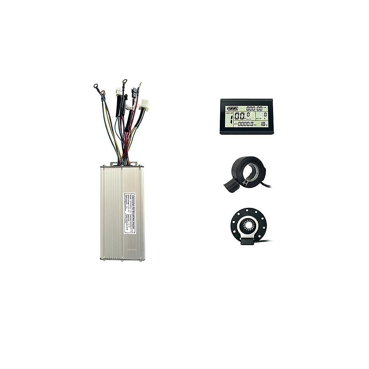 New Practical Controller Kit Electric Bicycle Electric Scooter Kit Lcd3u Display Sine Wave Controller 36/48v 30a