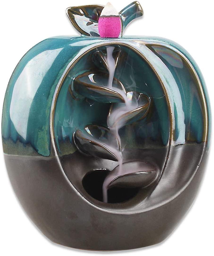 Dankuo Ceramic Backflow Incense Holder - Handmade Home Decor - Craft Gift