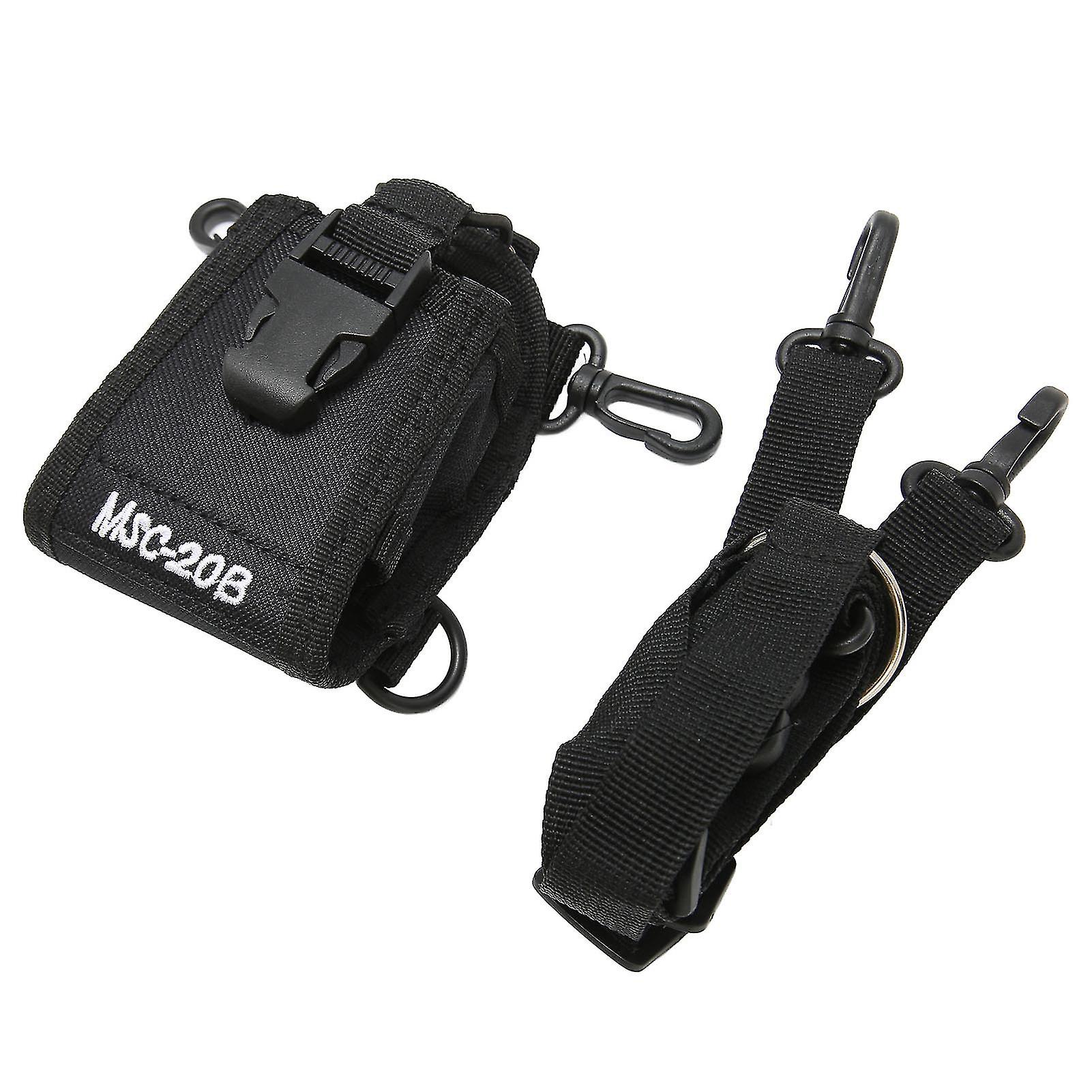 Walkie-Talkie-Halterung, leicht, tragbar, universell, Nylon, Funktasche für 2-Wege-Radio MSC 20B