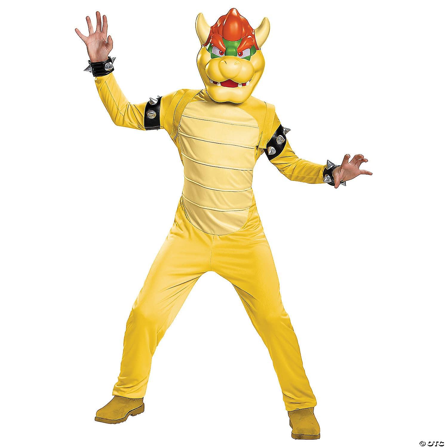 Çocuk Deluxe Süper Mario Bowser Kostümü - Orta