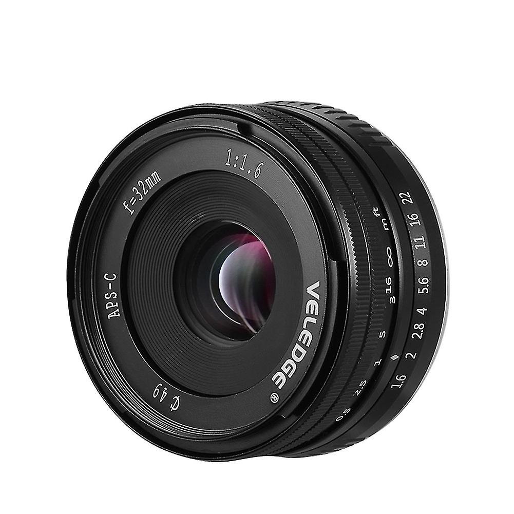32mm F1.6 Fixed Focus For -single Camera X-t X-e Camera Es