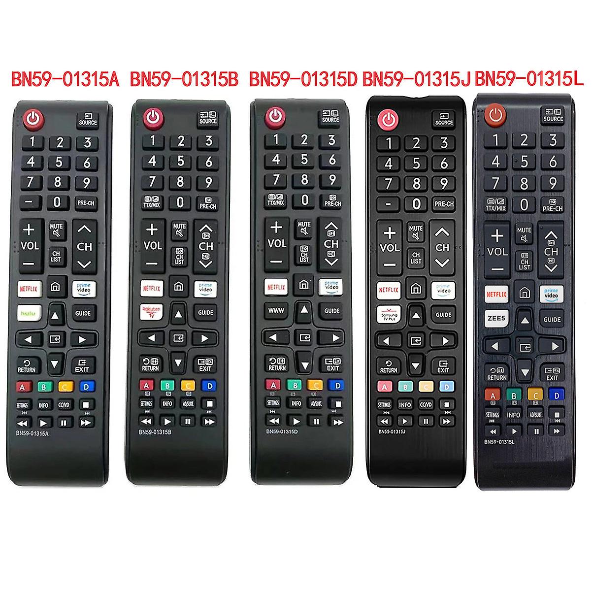 Remote Control Compatible With Bn59-01315a Tv Bn59-01315d Bn59-01315l 01315b Bn59-01315l