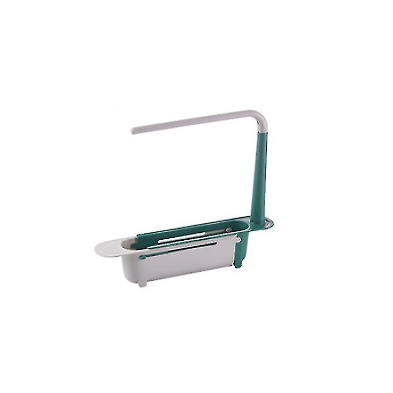 Kitchen Sinks Organizer Telescopic Sink Shelf Sponge Storage Rack Adjustable Drain Rack Storage Bask