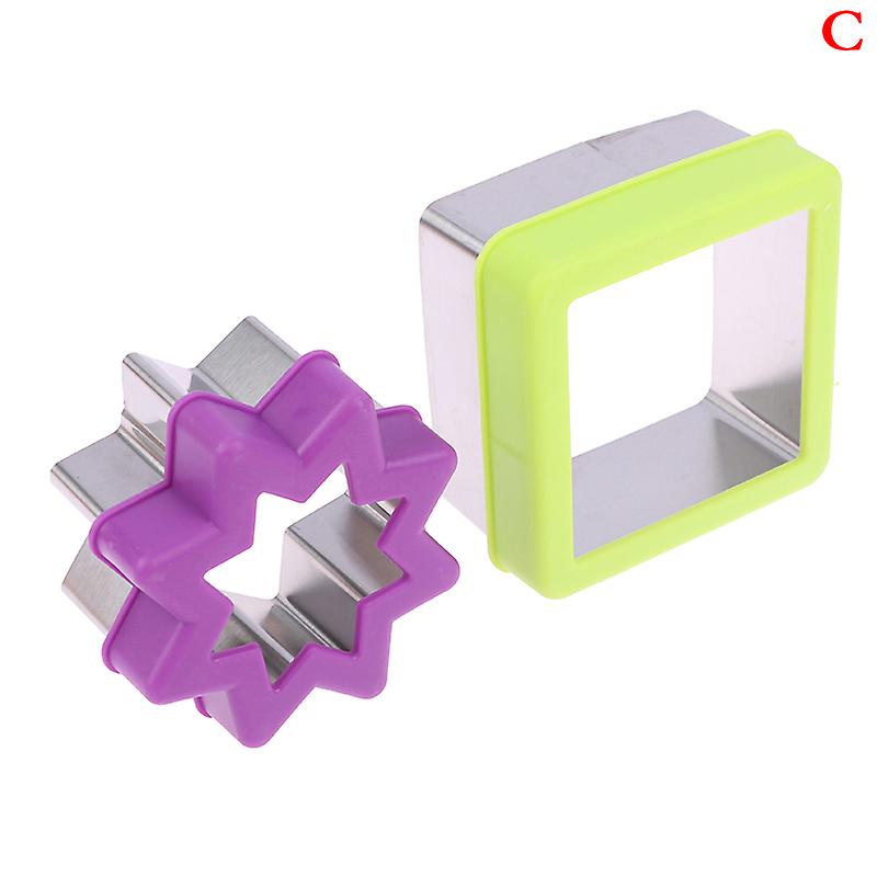 1pc/2pcs Sandwich Cutter Set For Kids Easter Animal Stainless Steel Bread Mold Metal Cookie Cutters Biscuit Mold Tools
