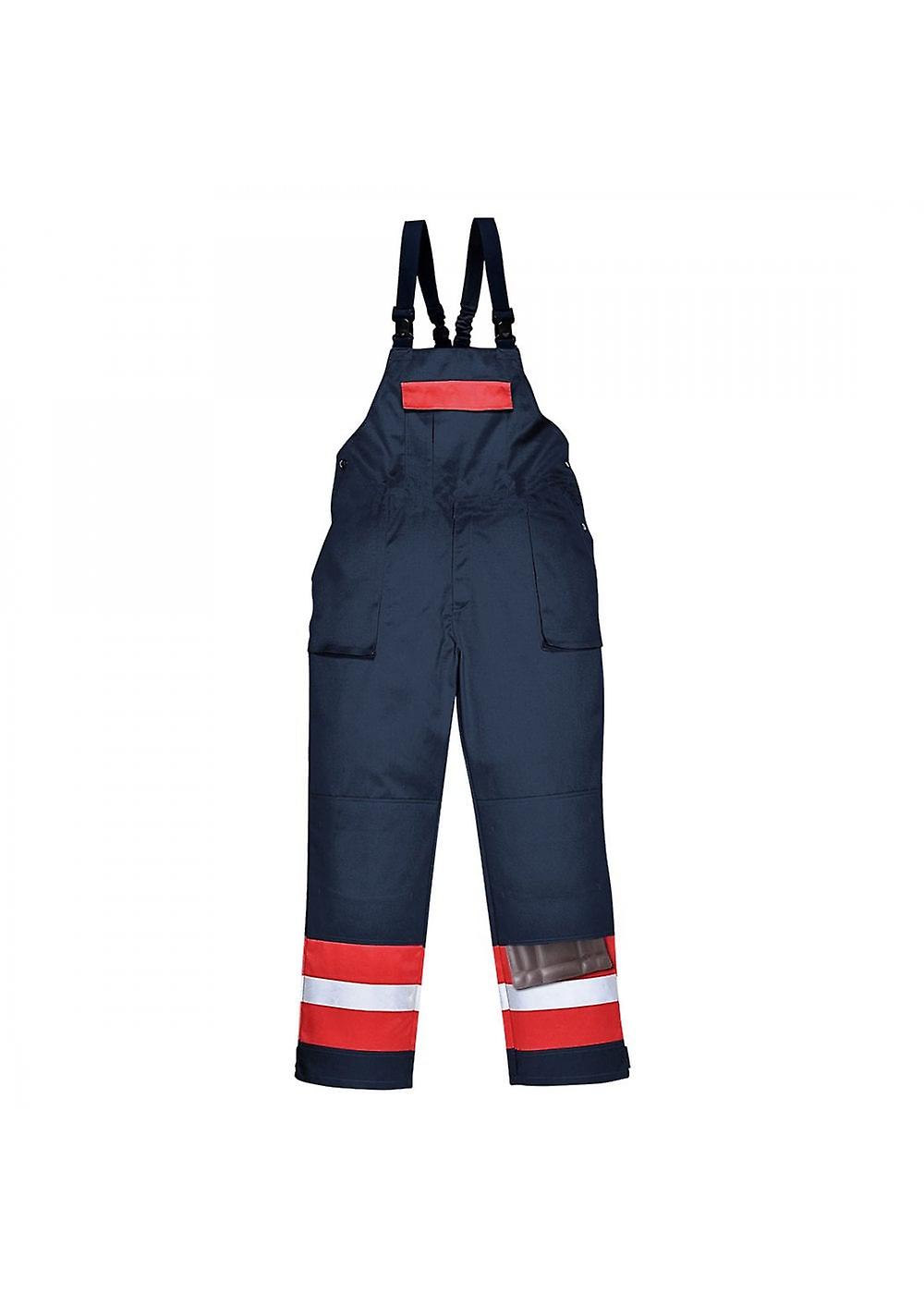 Men's Portwest Bizflame Plus Bib And Brace FR57