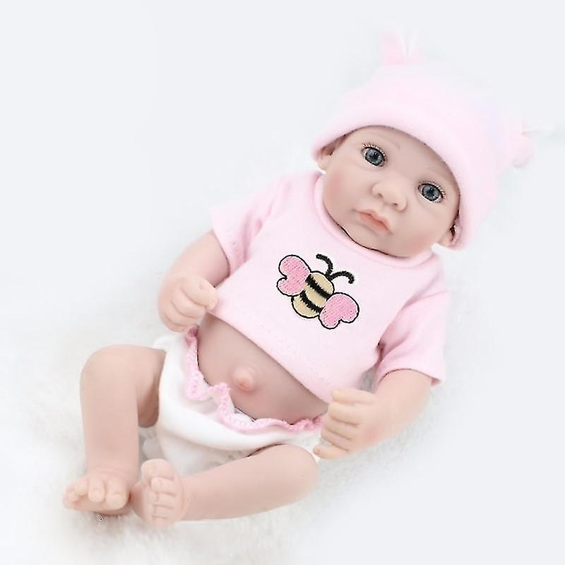 Honey Bee Printed Clothes Su It Set For 11 Inch New Born Baby Doll Pl-682