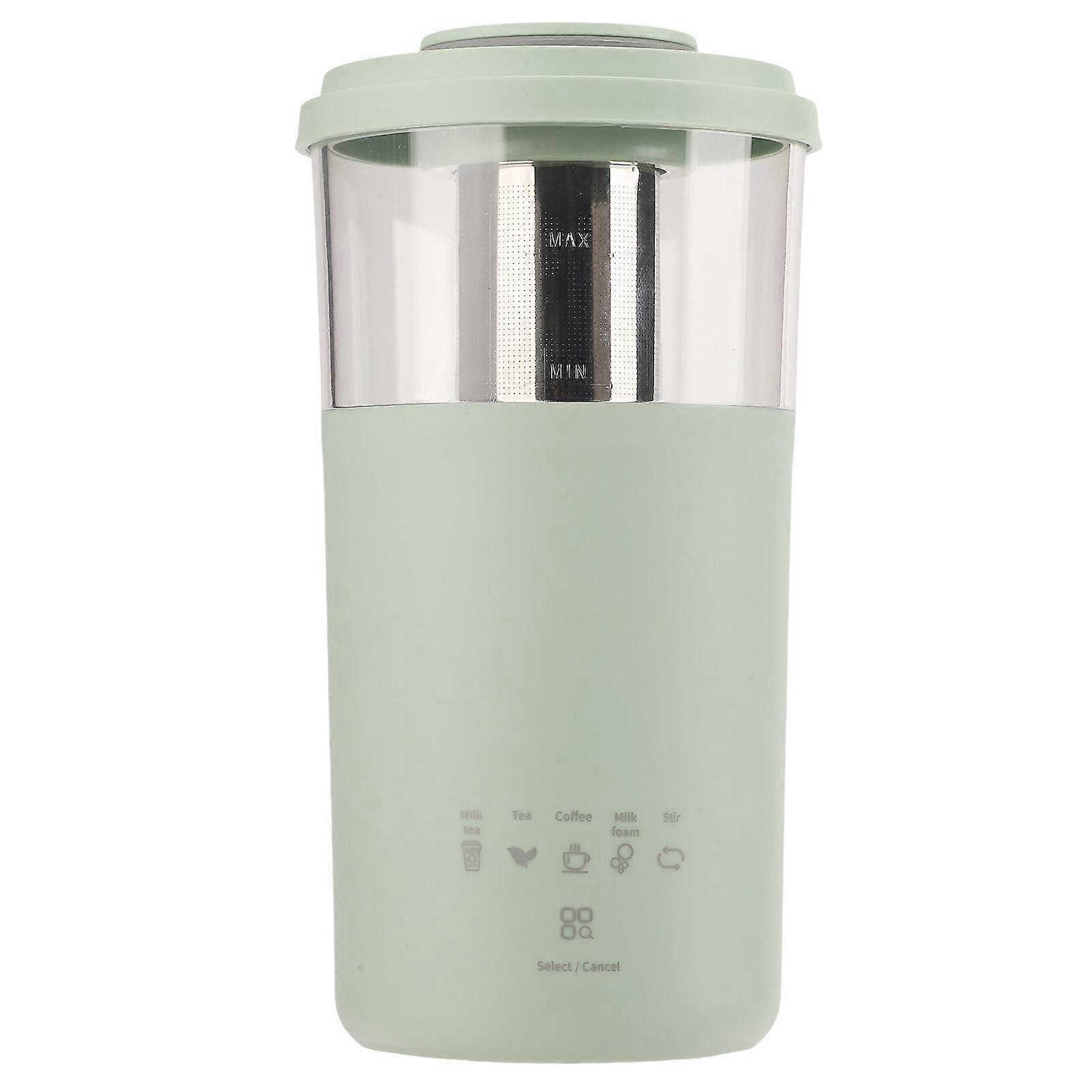 电动奶泡器 350ml 磁力搅拌加热小型便携式电动奶泡器咖啡起泡器