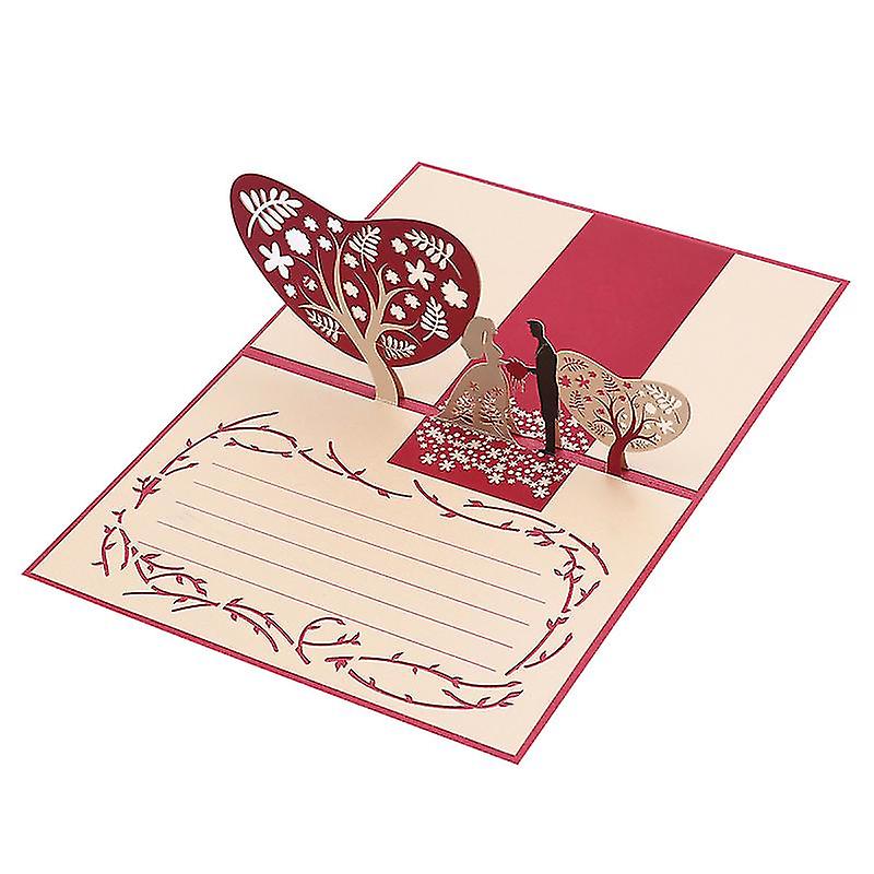 1pcs Wedding Greeting Card