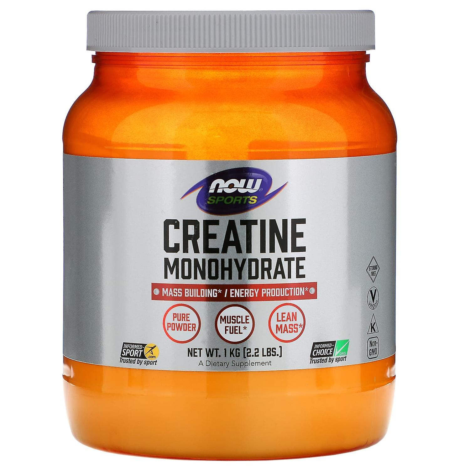 NOW Foods, , Creatine Monohydrate, 2.2 lbs (1 kg)