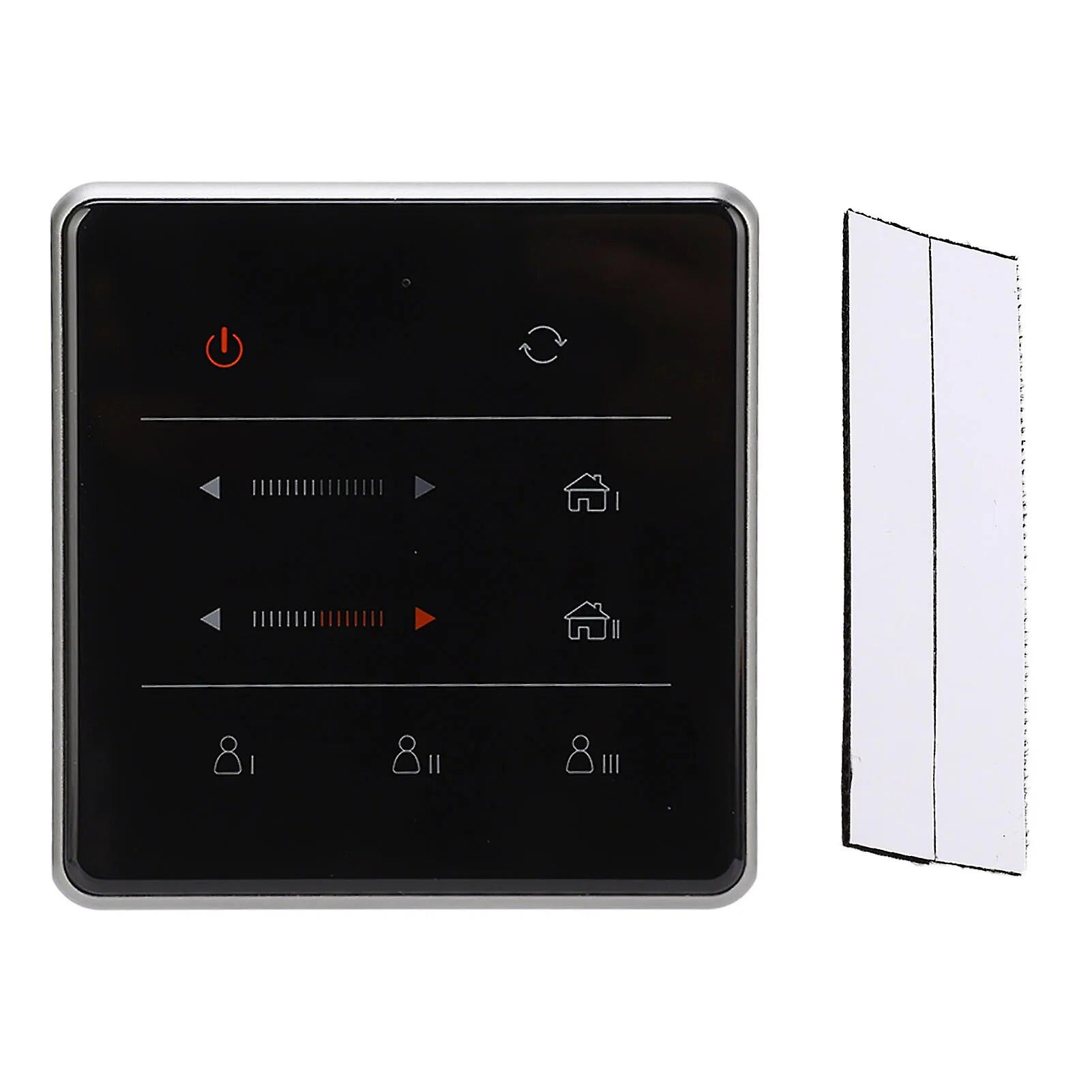 Smart Home Touch Panel With ABS App, Smart Touch Panel Wall Switch, Compact, Speed Up Reaction With Dimmable Adhesive~7844