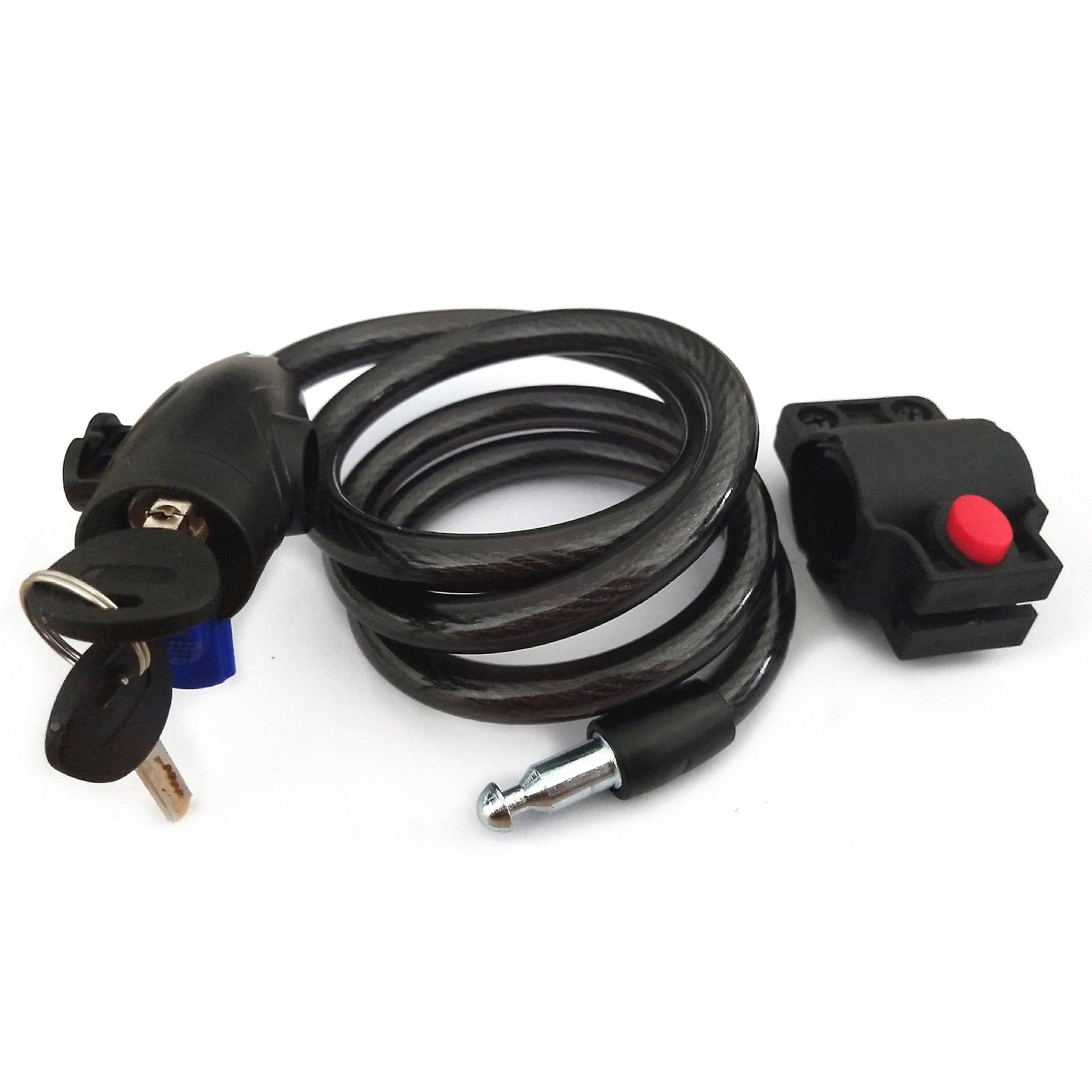 Bike Lock Bicycle Secure Shackle Lock 588b Steel Wire Fitting And Fixture