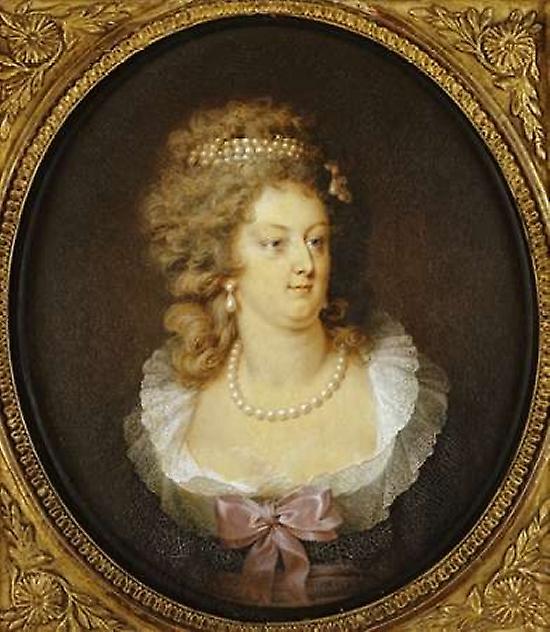 Marie-Antoinette Posterinin Bust Portresi