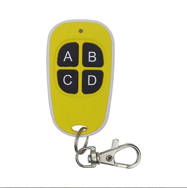 Cloning Remote Control 4 Buttons Channel Code Keys 433 MHz Copier Electric Wireless ABCD Type Multifunctional Switch Lock Unlock Duplicator