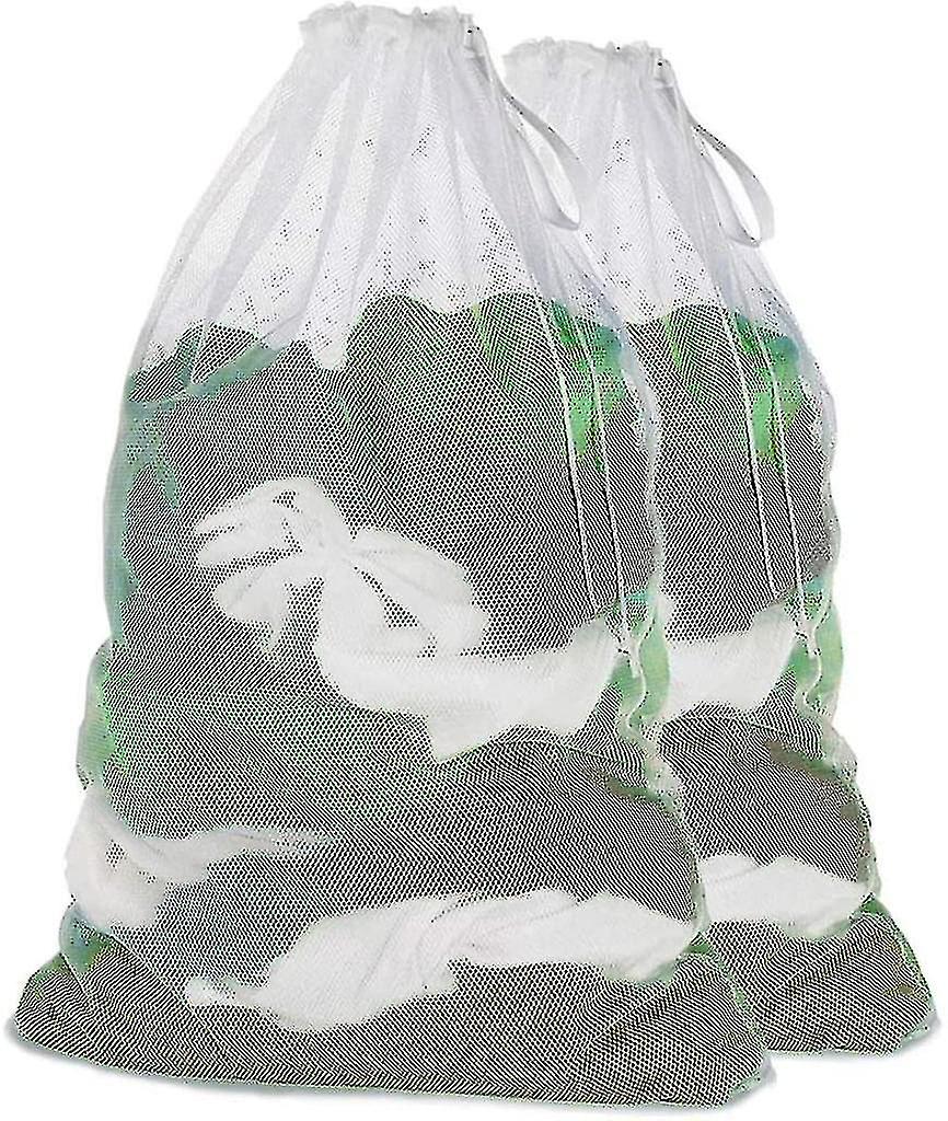 2 Piece Laundry Bag, 60x90 Cm Laundry Net Set For Laundry Bag