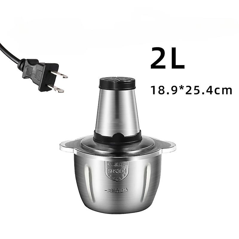 110 فولت / 220 فولت مفرمة لحم أوروبية وأمريكية 2 لتر / 5 لتر ، مطحنة خضروات ، آلة طهي ، مطبخ مختلط