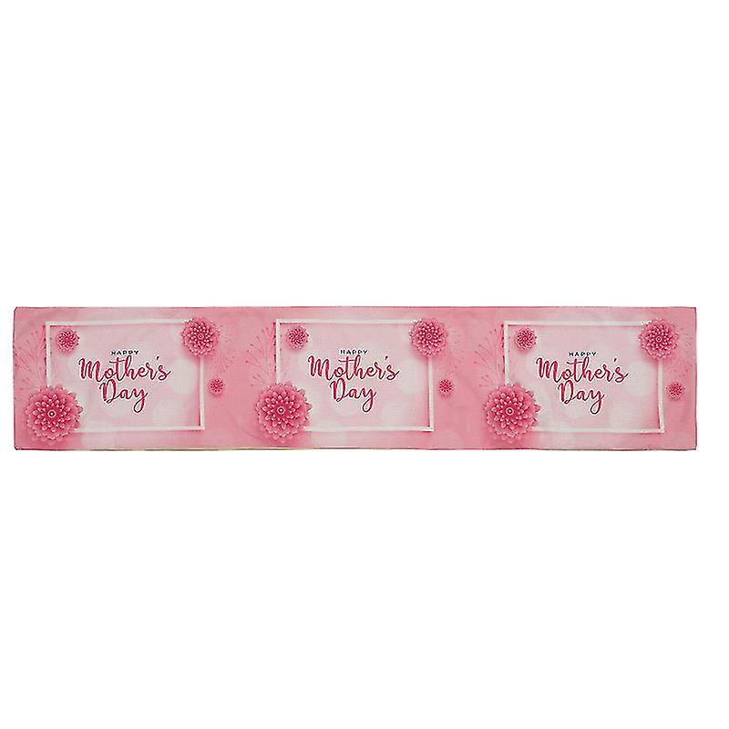 1pcs Mother's Day Theme Table Runner