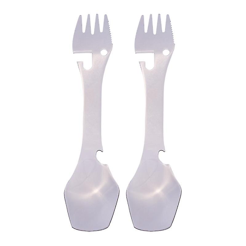 2pcs Spork Shape Bottle Opener